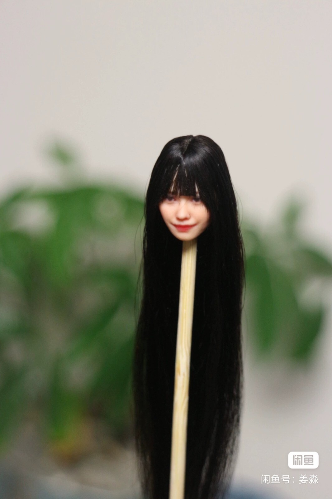 1/6 1/12 Female Artificial Hair Wig Cover For 12" 6" Action Figure Head Body Toy - Picture 39 of 198