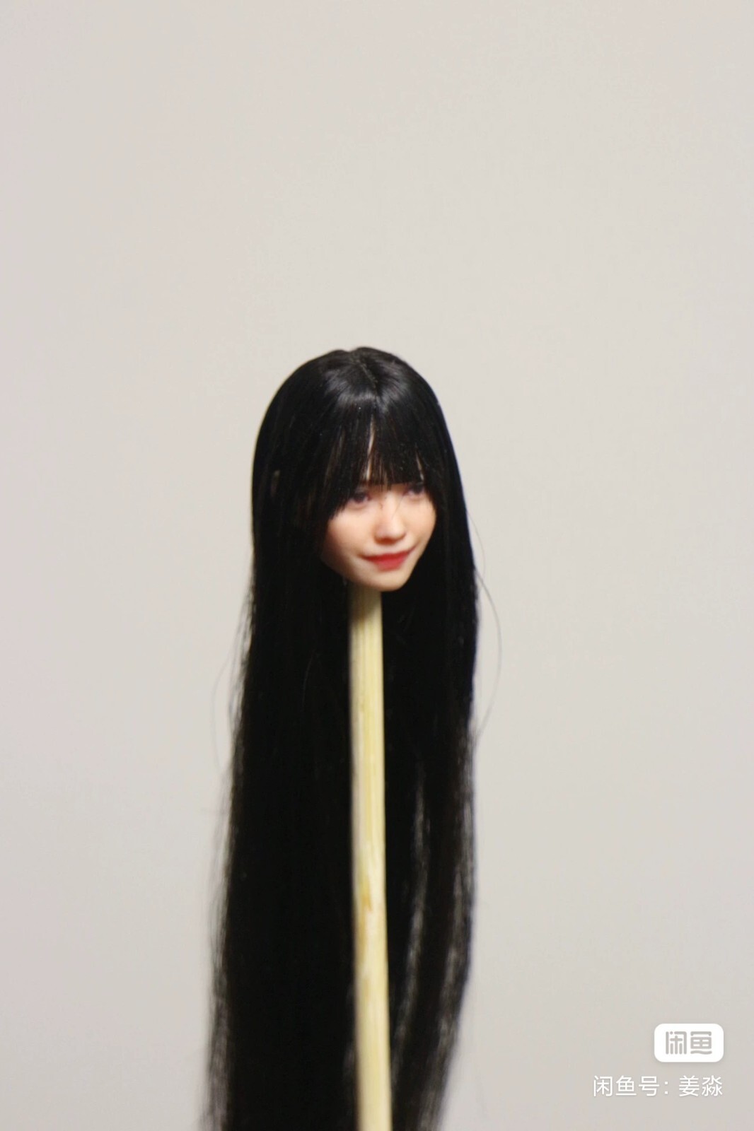 1/6 1/12 Female Artificial Hair Wig Cover For 12" 6" Action Figure Head Body Toy - Picture 40 of 198