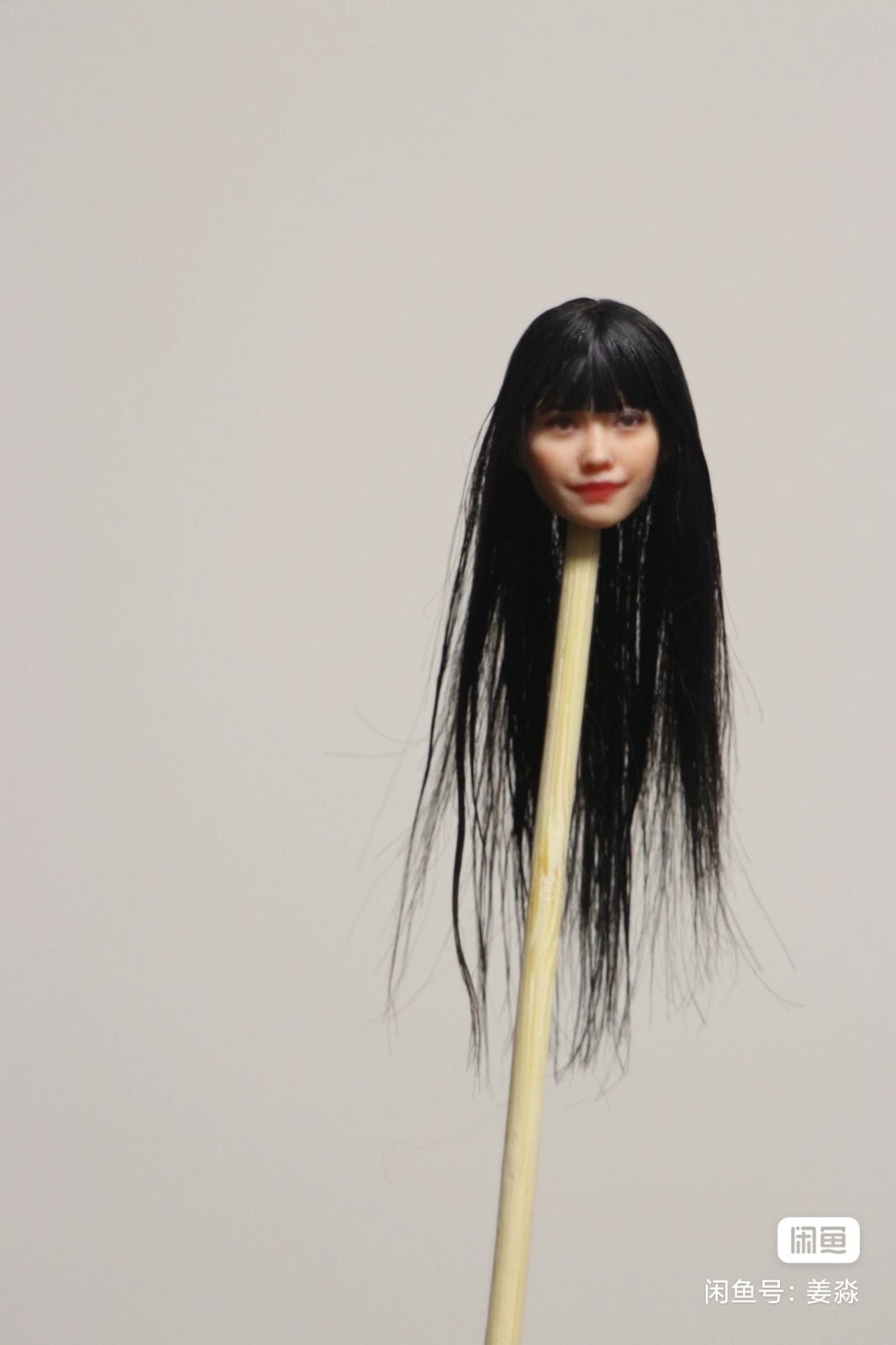 1/6 1/12 Female Artificial Hair Wig Cover For 12" 6" Action Figure Head Body Toy - Picture 47 of 198