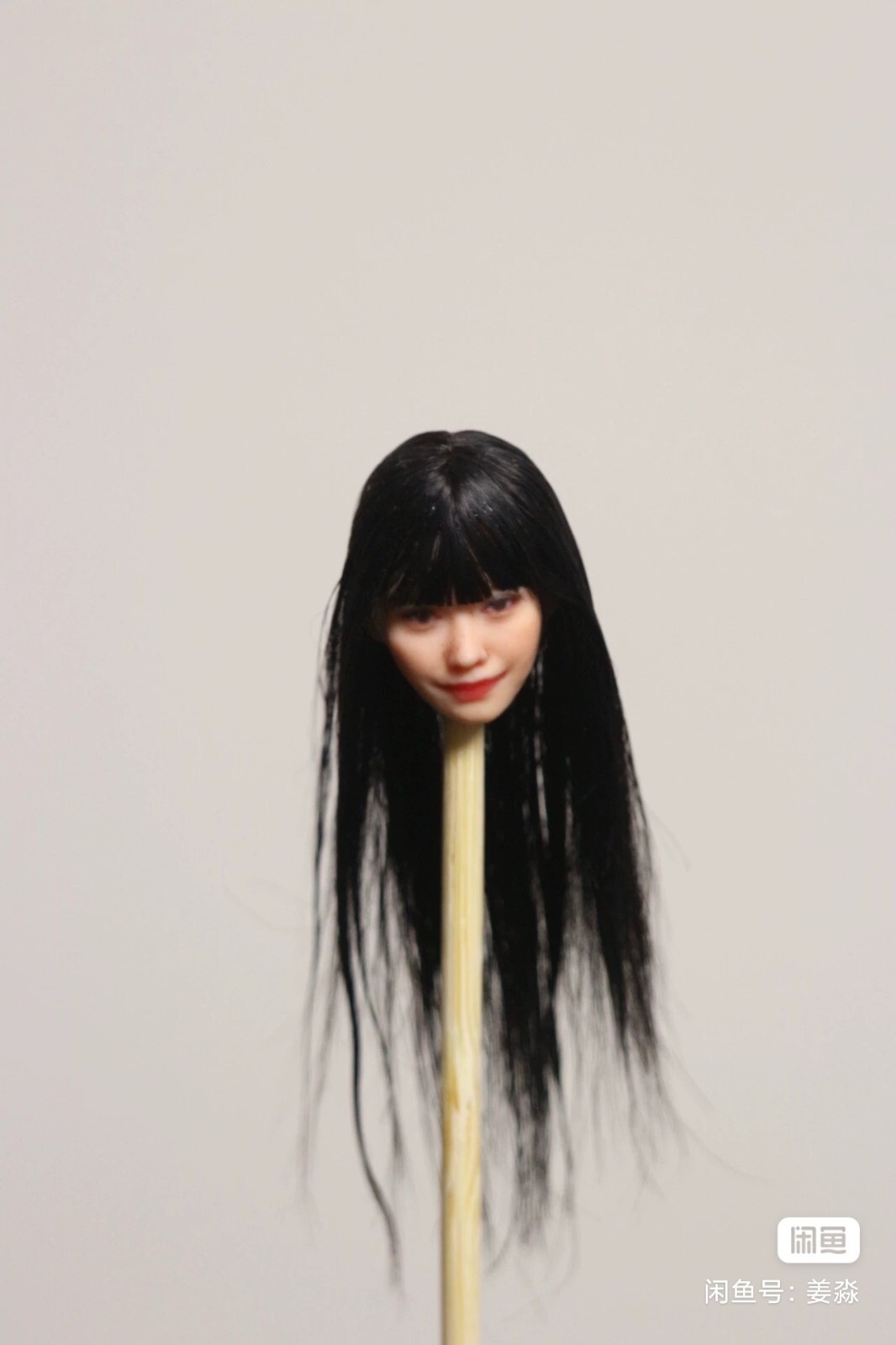 1/6 1/12 Female Artificial Hair Wig Cover For 12" 6" Action Figure Head Body Toy - Picture 49 of 198