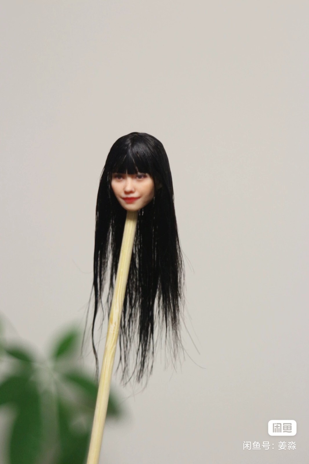 1/6 1/12 Female Artificial Hair Wig Cover For 12" 6" Action Figure Head Body Toy - Picture 50 of 198