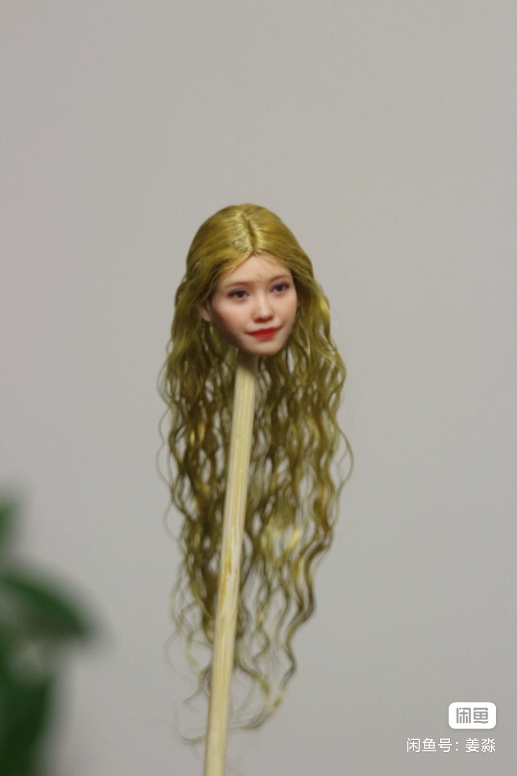 1/6 1/12 Female Artificial Hair Wig Cover For 12" 6" Action Figure Head Body Toy - Picture 52 of 198