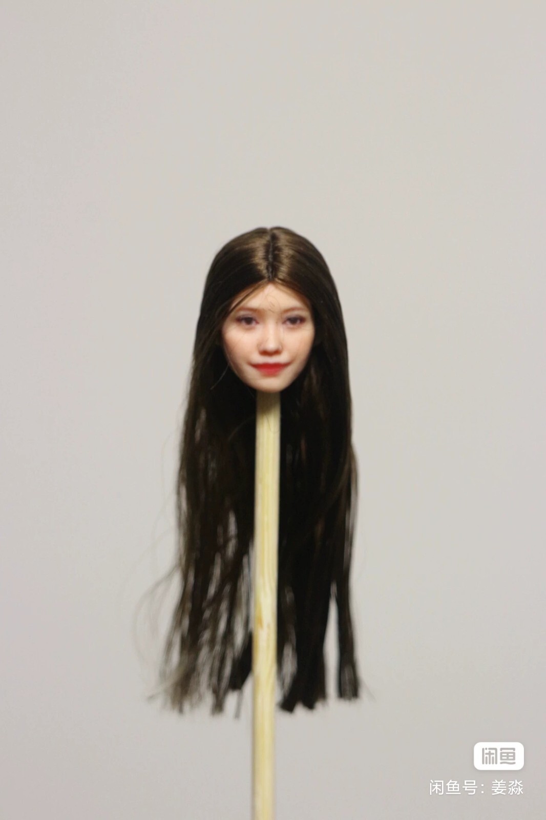 1/6 1/12 Female Artificial Hair Wig Cover For 12" 6" Action Figure Head Body Toy - Picture 54 of 198