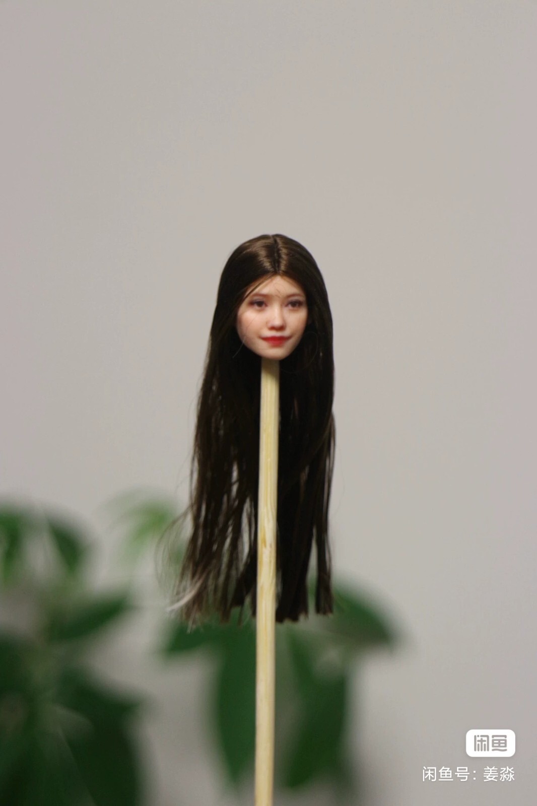 1/6 1/12 Female Artificial Hair Wig Cover For 12" 6" Action Figure Head Body Toy - Picture 55 of 198