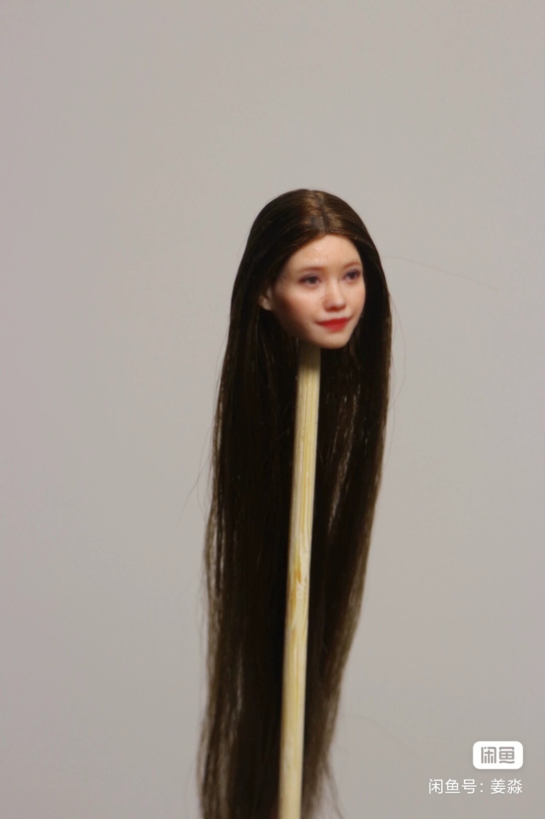 1/6 1/12 Female Artificial Hair Wig Cover For 12" 6" Action Figure Head Body Toy - Picture 58 of 198