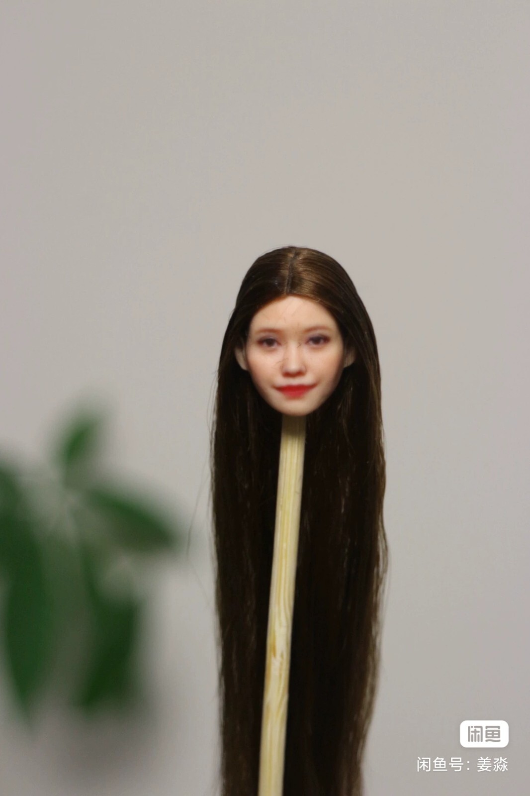 1/6 1/12 Female Artificial Hair Wig Cover For 12" 6" Action Figure Head Body Toy - Picture 59 of 198