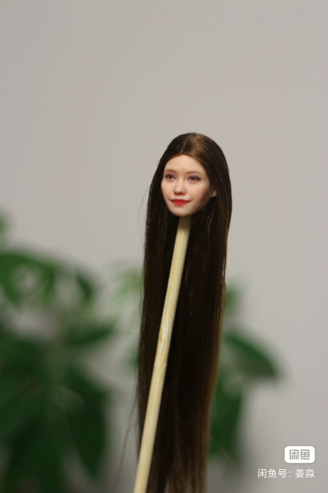 1/6 1/12 Female Artificial Hair Wig Cover For 12" 6" Action Figure Head Body Toy - Picture 61 of 198