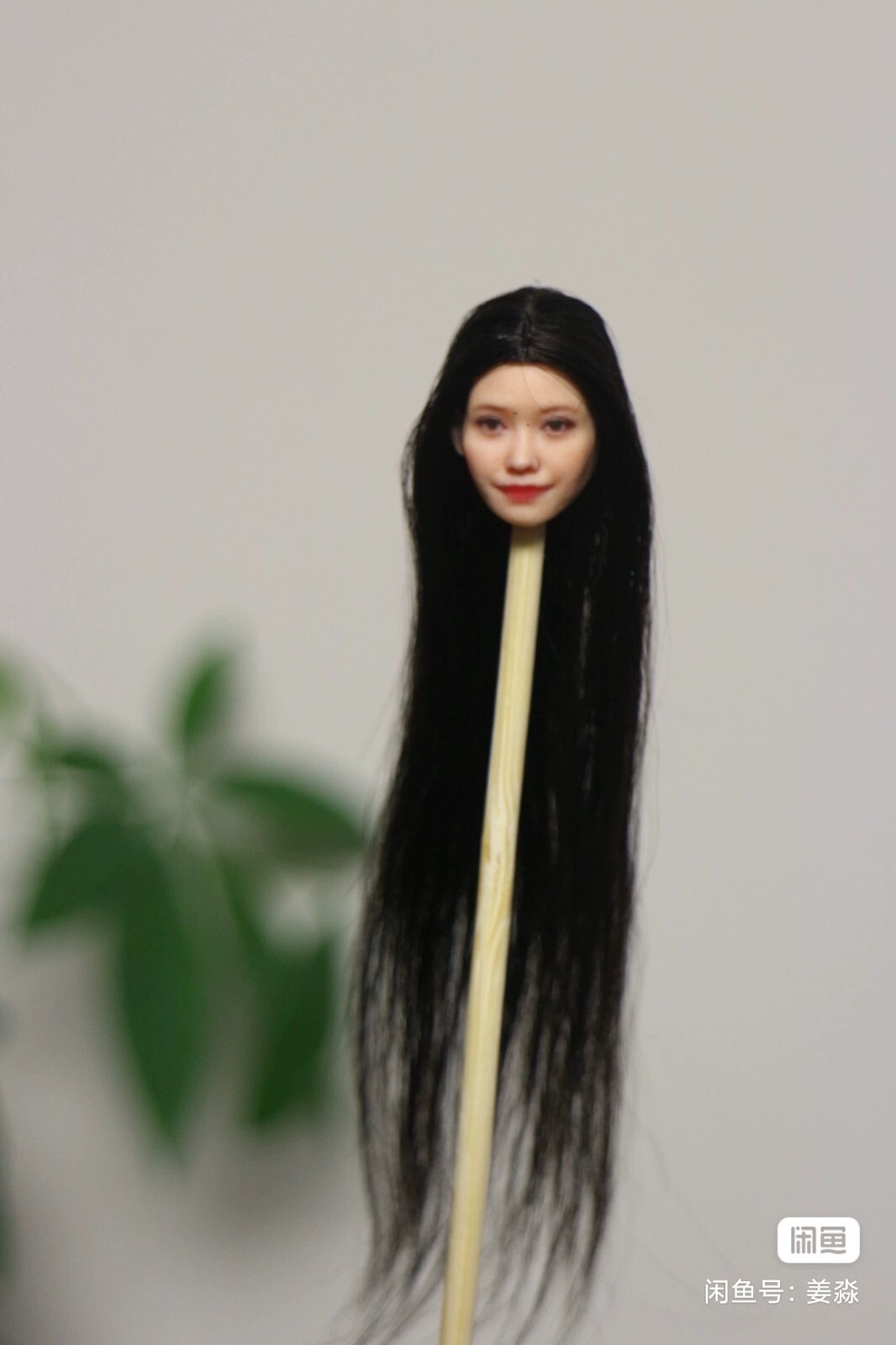 1/6 1/12 Female Artificial Hair Wig Cover For 12" 6" Action Figure Head Body Toy - Picture 62 of 198