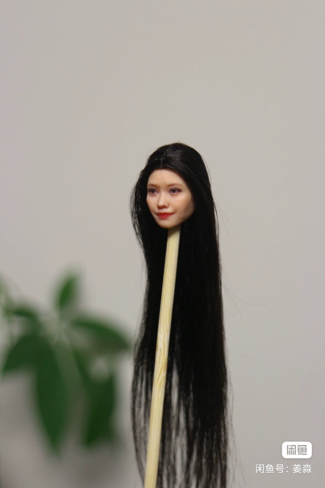 1/6 1/12 Female Artificial Hair Wig Cover For 12" 6" Action Figure Head Body Toy - Picture 63 of 198