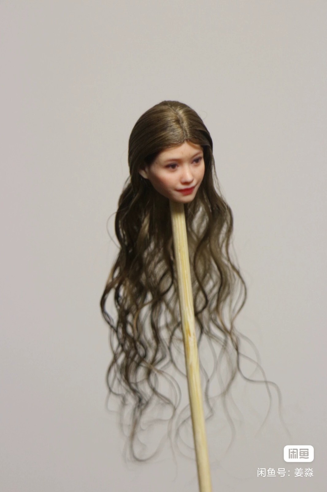 1/6 1/12 Female Artificial Hair Wig Cover For 12" 6" Action Figure Head Body Toy - Picture 65 of 198