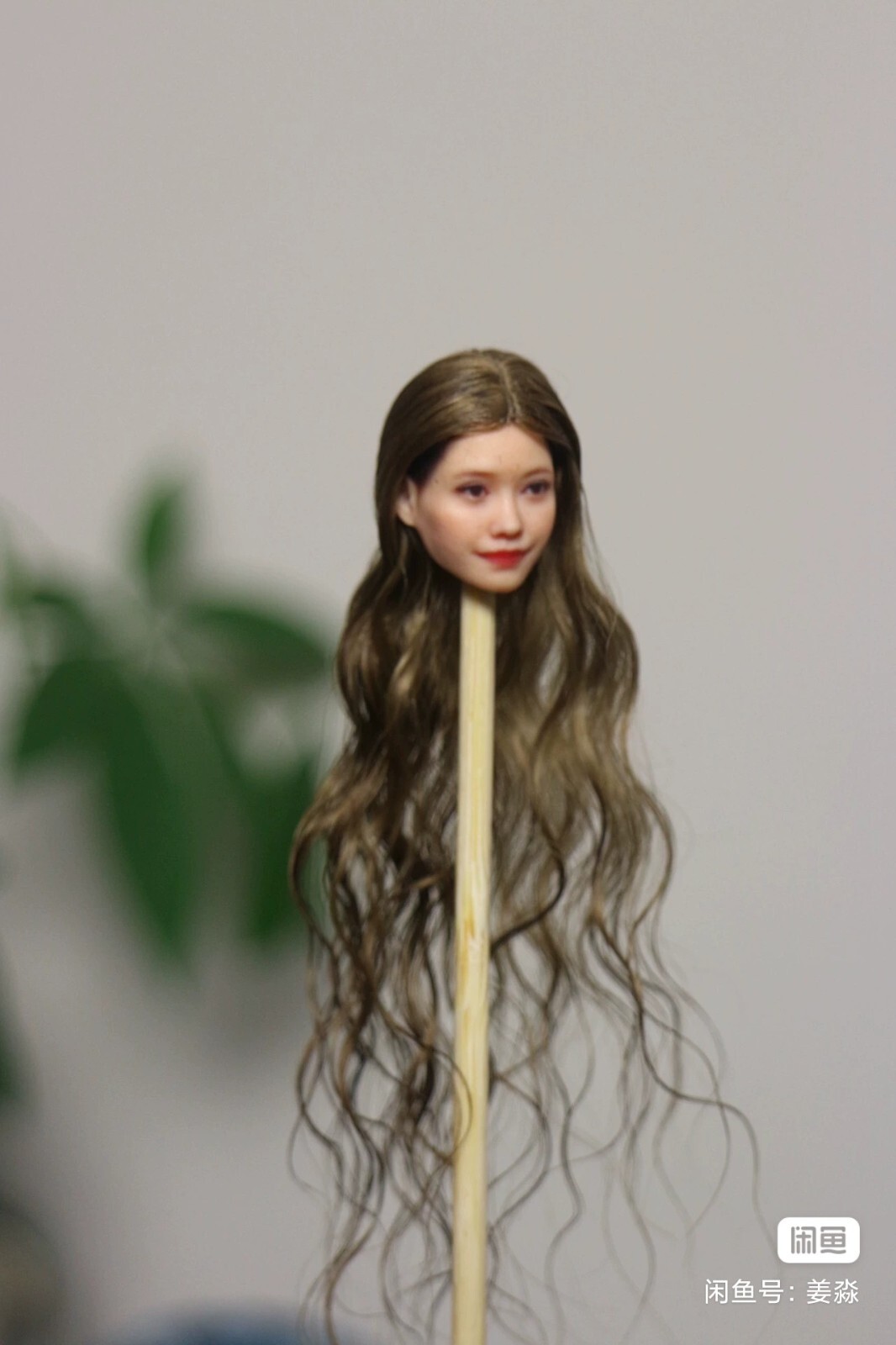 1/6 1/12 Female Artificial Hair Wig Cover For 12" 6" Action Figure Head Body Toy - Picture 67 of 198