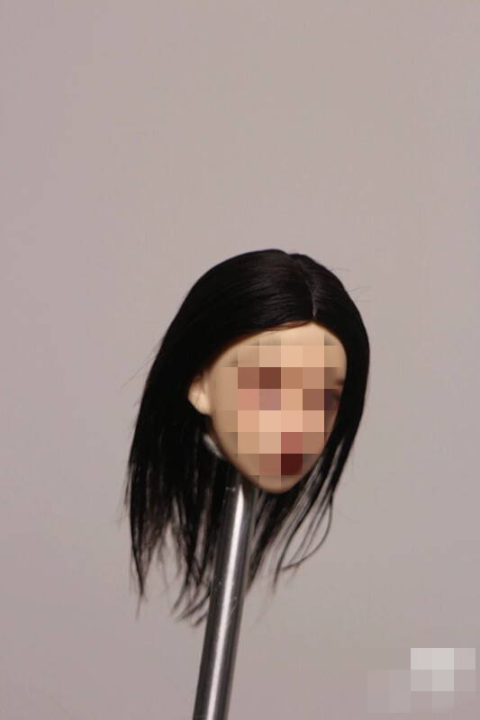 1/6 1/12 Female Artificial Hair Wig Cover For 12" 6" Action Figure Head Body Toy - Picture 100 of 198