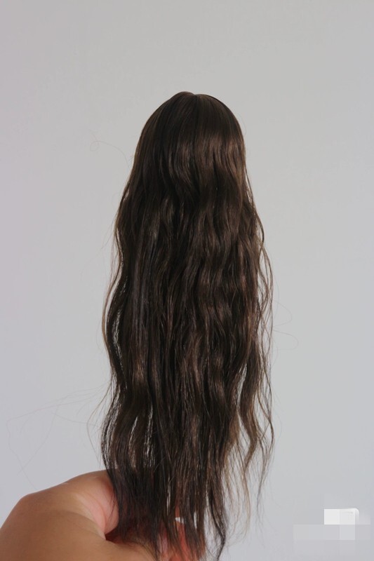 1/6 1/12 Female Artificial Hair Wig Cover For 12" 6" Action Figure Head Body Toy - Picture 113 of 198