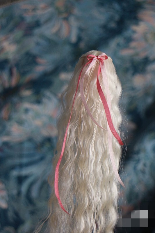 1/6 1/12 Female Artificial Hair Wig Cover For 12" 6" Action Figure Head Body Toy - Picture 140 of 198