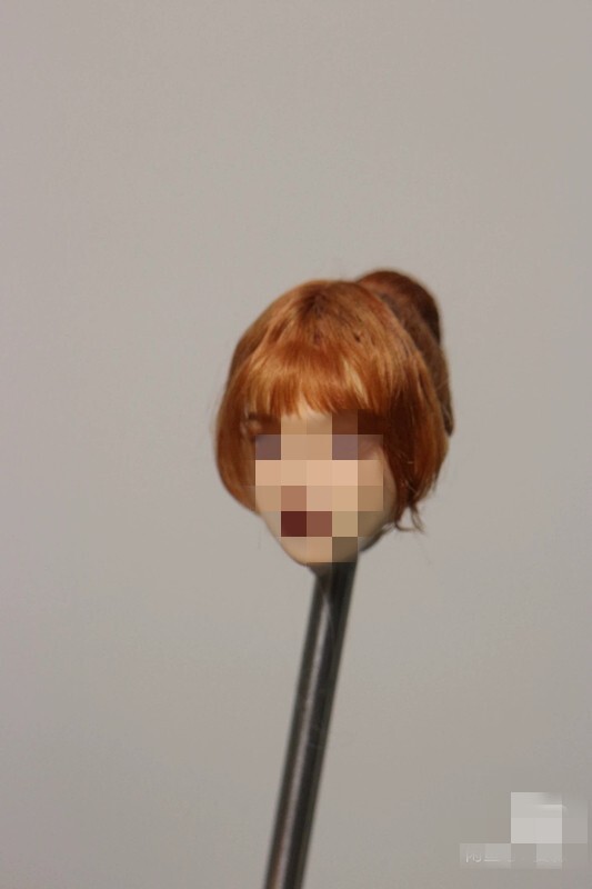 1/6 1/12 Female Artificial Hair Wig Cover For 12" 6" Action Figure Head Body Toy - Picture 185 of 198