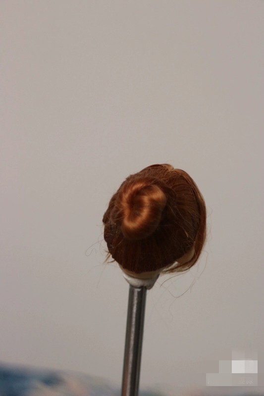 1/6 1/12 Female Artificial Hair Wig Cover For 12" 6" Action Figure Head Body Toy - Picture 188 of 198