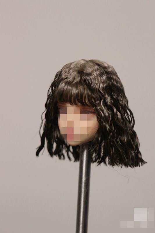 1/6 1/12 Female Artificial Hair Wig Cover For 12" 6" Action Figure Head Body Toy - Picture 194 of 198