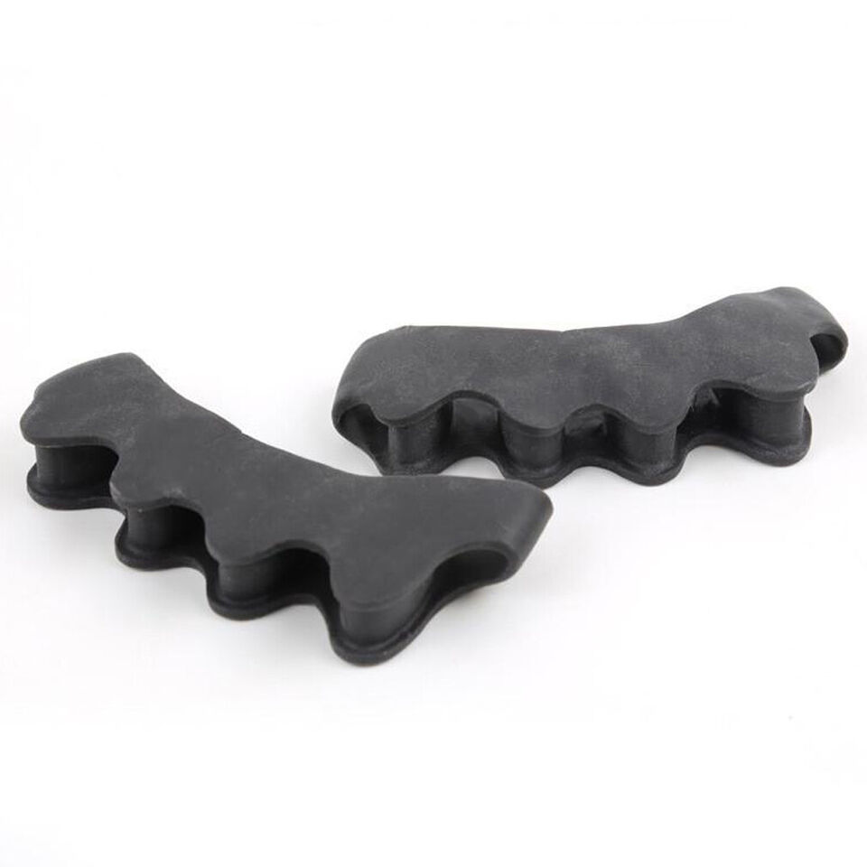 2 x Silikon Zehenspreizer alle Zehen Hallux Valgus Hammerzeh Zehentrenner - Picture 11 of 14