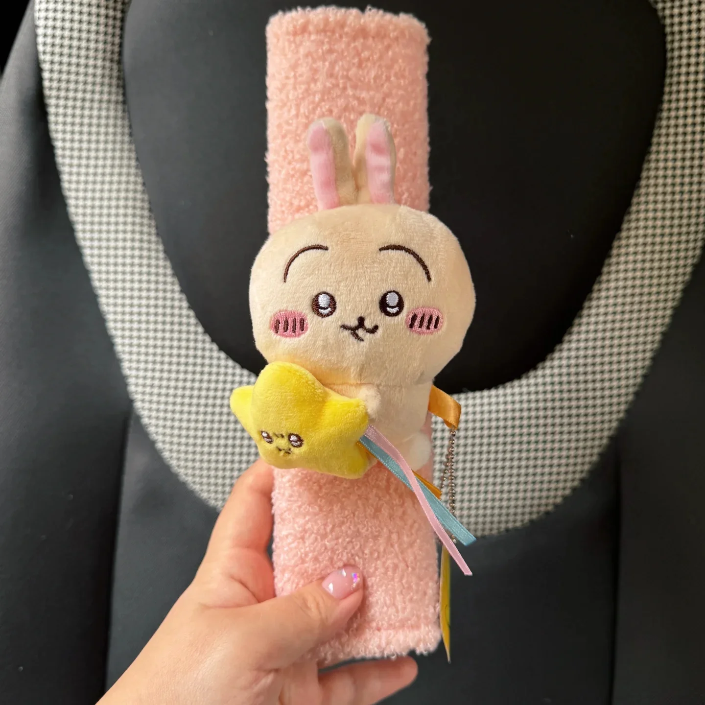 Chiikawa Auto Gurtschutz Schulterpolster Autozubehör Anti-Verschleiß Usagi Geschenk - Bild 11 von 12