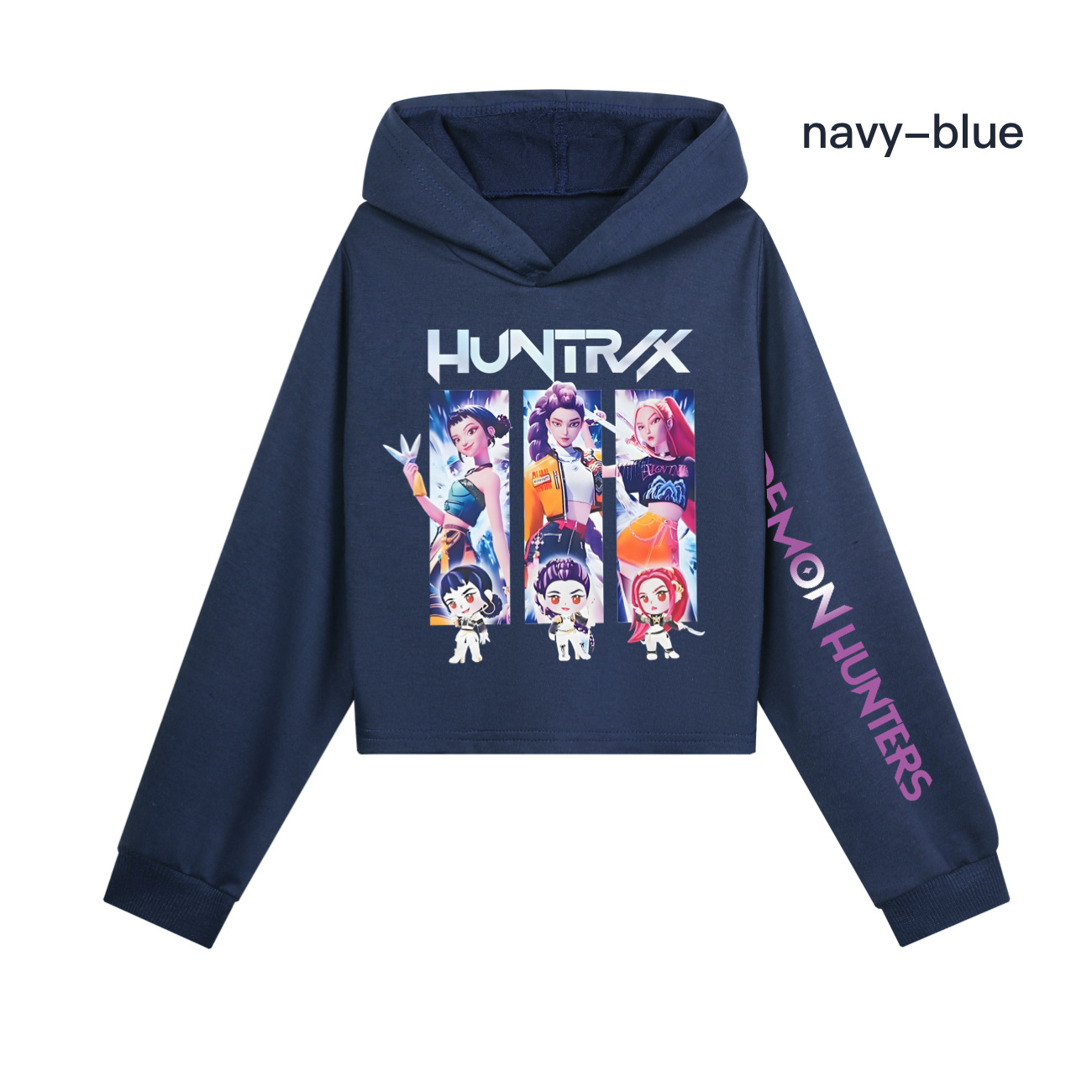 Girls Demon Hunters Hoodies Long Sleeve Sweatshirt K-POP Kids Jumper Pullover UK - Picture 12 of 13