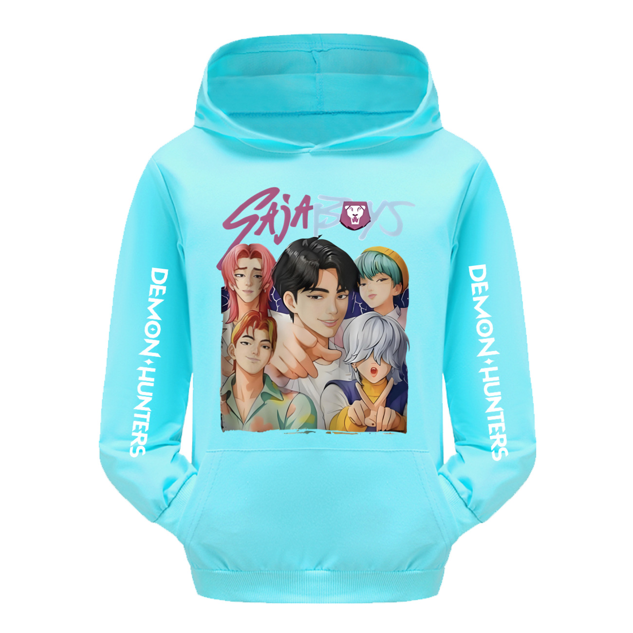 Girls Demon Hunters Hoodies Long Sleeve Sweatshirt Kids K-POP Jumper Pullover UK
