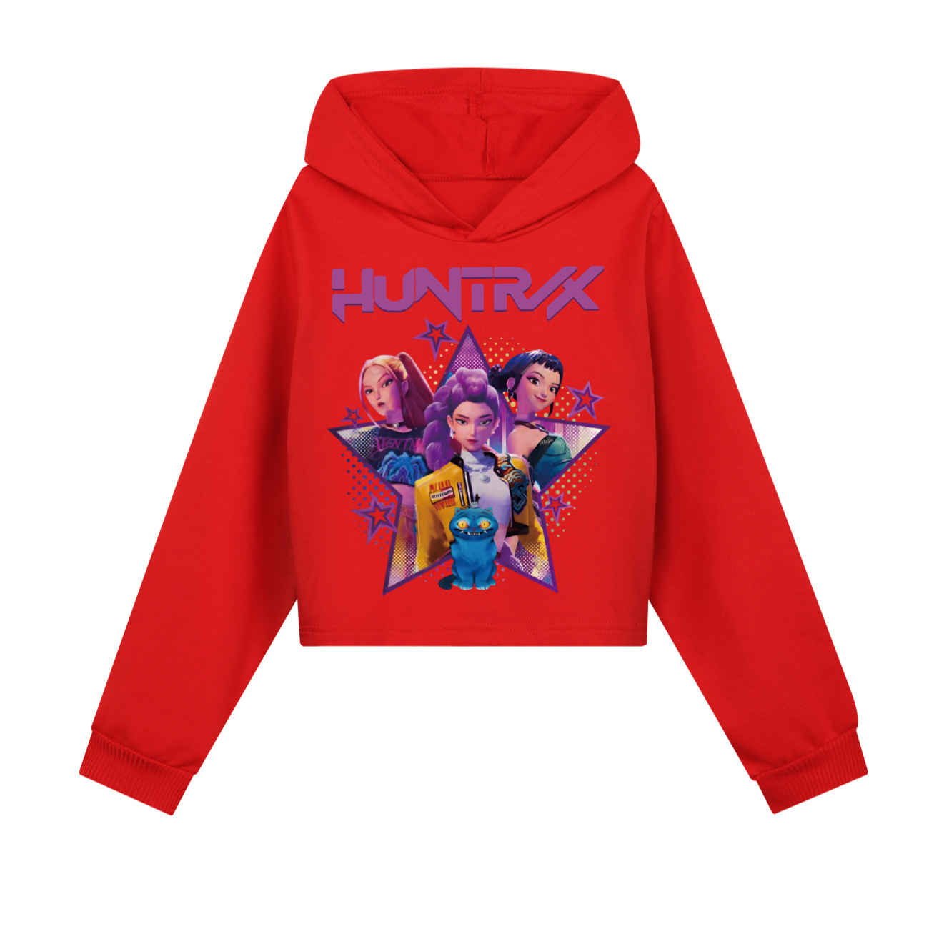 Girls Demon Hunters Hoodies K-POP Kids Casual Sweatshirt Pullover Jumper Tops Uk - Picture 6 of 13
