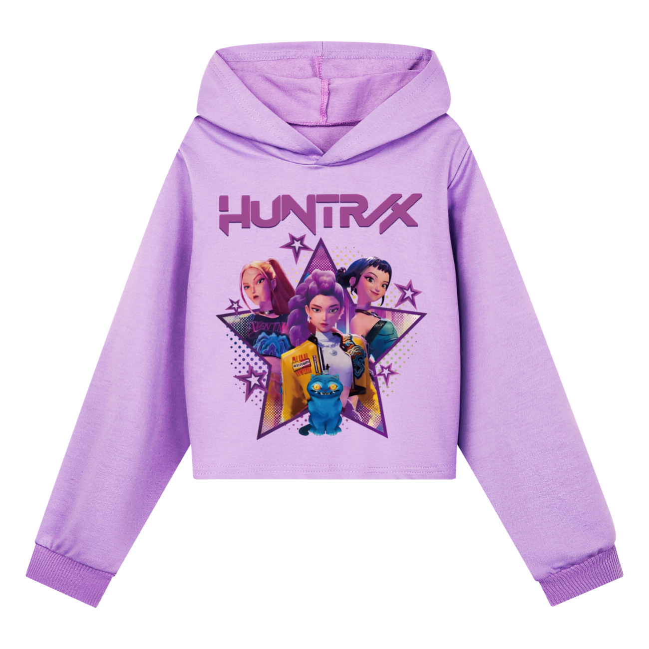 Girls Demon Hunters Hoodies K-POP Kids Casual Sweatshirt Pullover Jumper Tops Uk - Picture 8 of 13