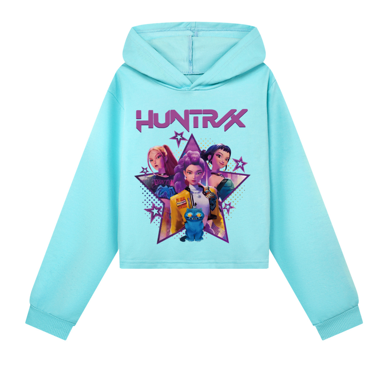 Girls Demon Hunters Hoodies K-POP Kids Casual Sweatshirt Pullover Jumper Tops Uk - Picture 9 of 13