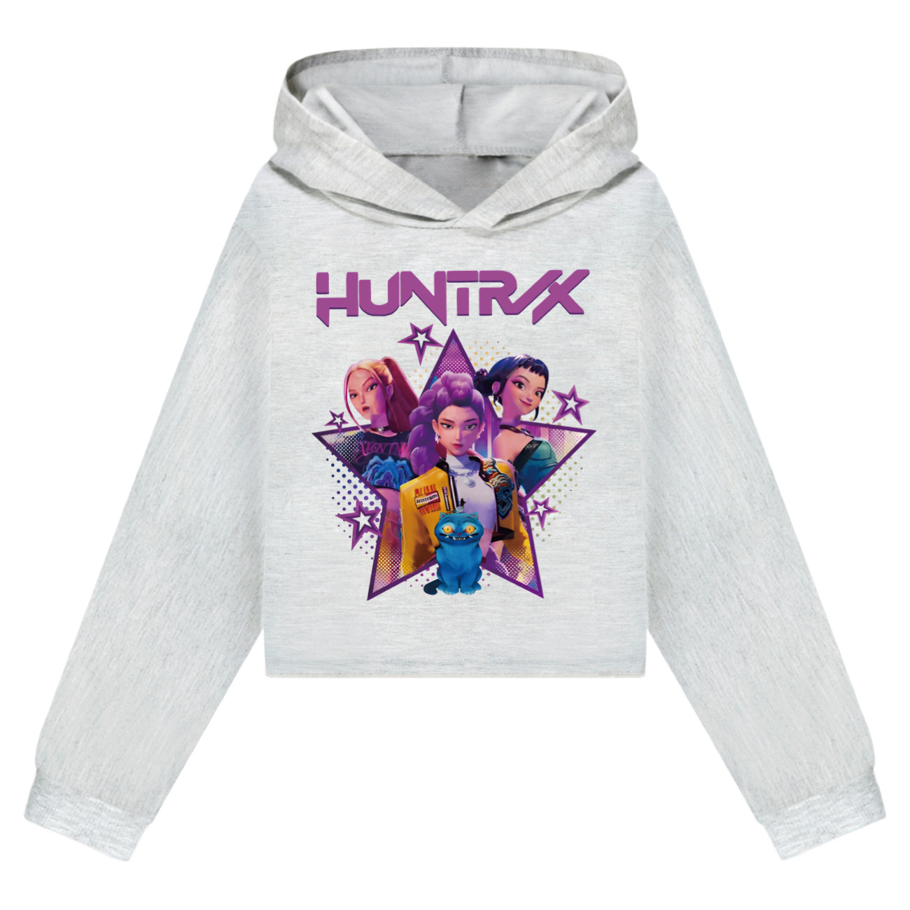 Girls Demon Hunters Hoodies K-POP Kids Casual Sweatshirt Pullover Jumper Tops Uk - Picture 10 of 13