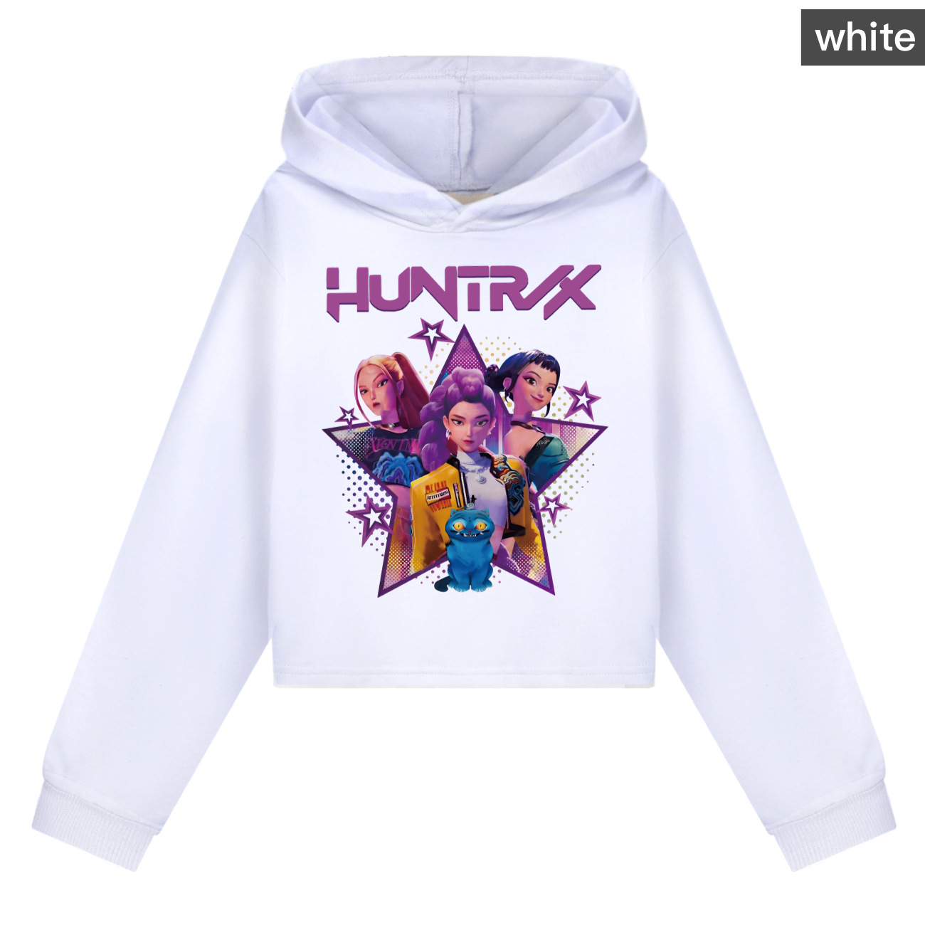 Girls Demon Hunters Hoodies K-POP Kids Casual Sweatshirt Pullover Jumper Tops Uk - Picture 11 of 13