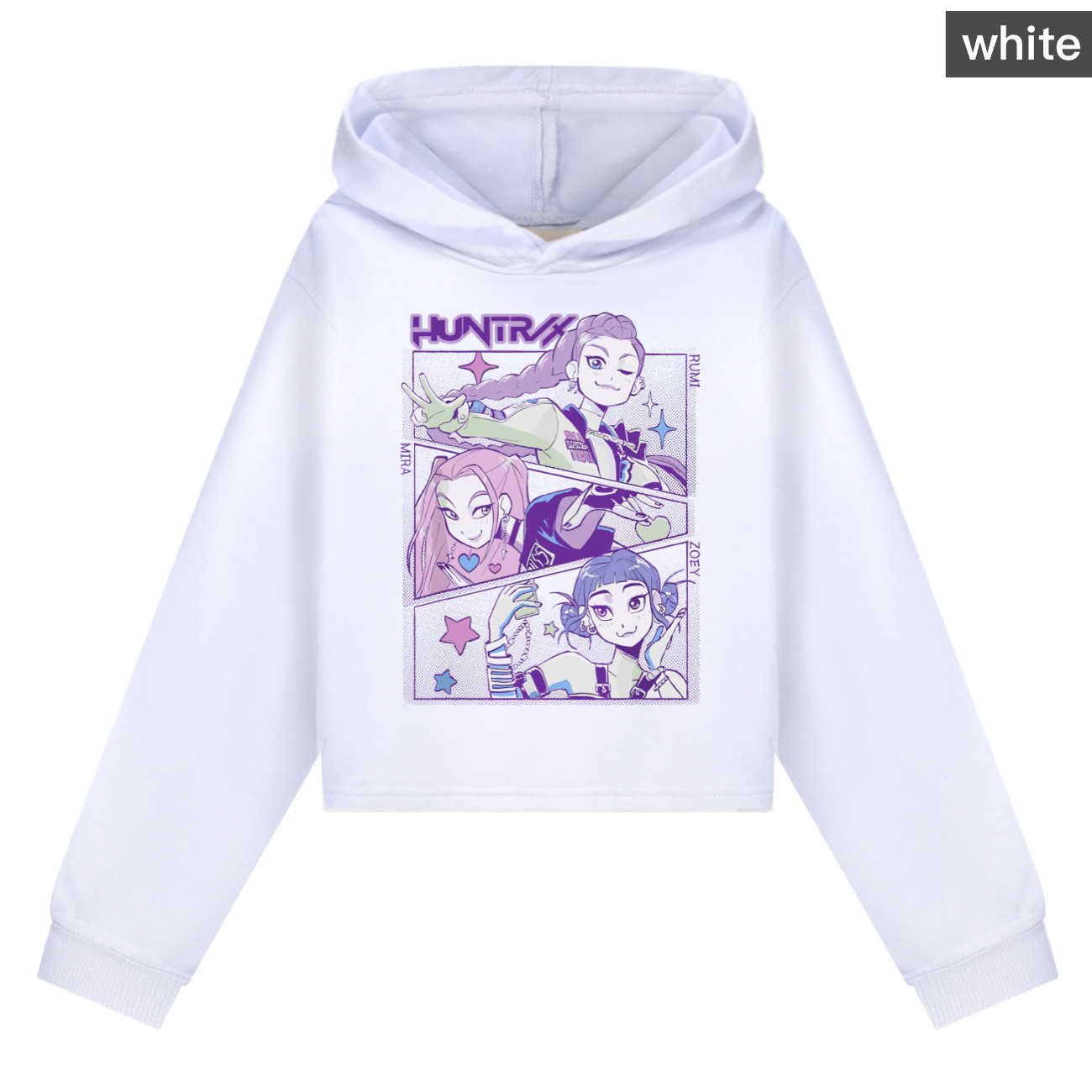 Girls Demon Hunters Hoodies K-POP Kids Casual Sweatshirt Pullover Jumper Tops Uk - Picture 11 of 13