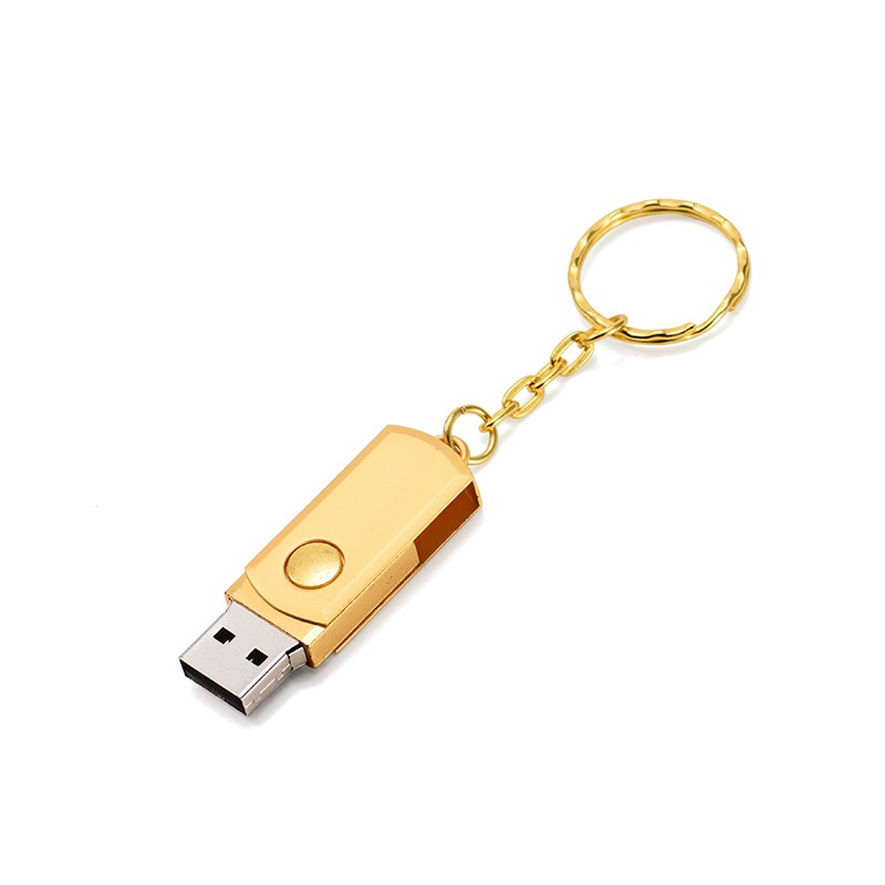 Portable USB Flash Drives 4G to 128GB Rotatable Metal Memory Stick Key Chain - Picture 13 of 14