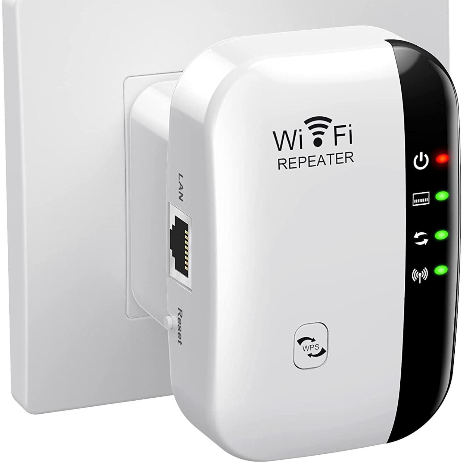 WLAN Repeater Router Range WIFI Wzmacniacz sygnału Access Point Booster 300Mbps - Zdjęcie 10 z 10