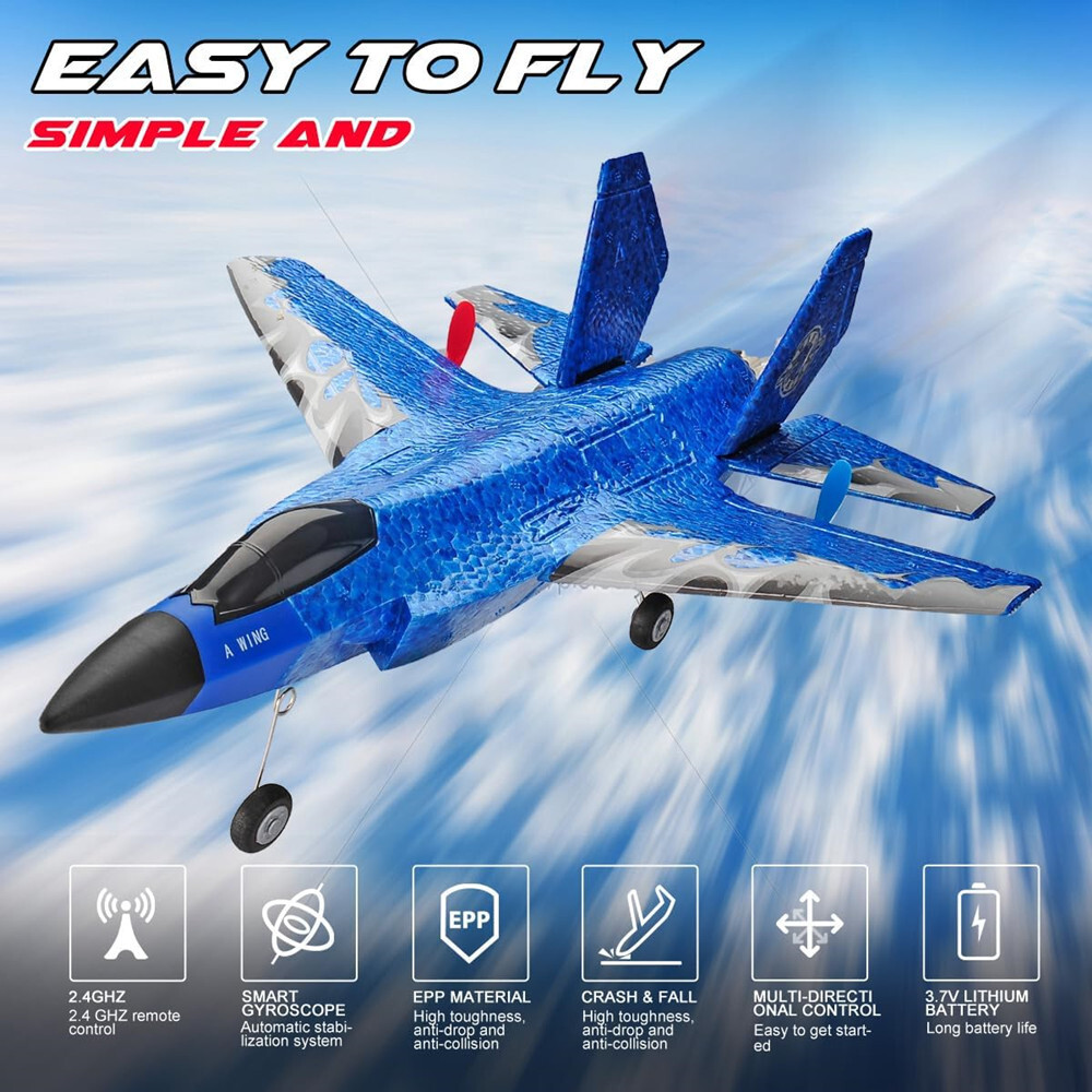 RC Airplane F-35 Remote Control Lightning II Jet Plane for Kids Adults Beginners - Picture 22 of 37