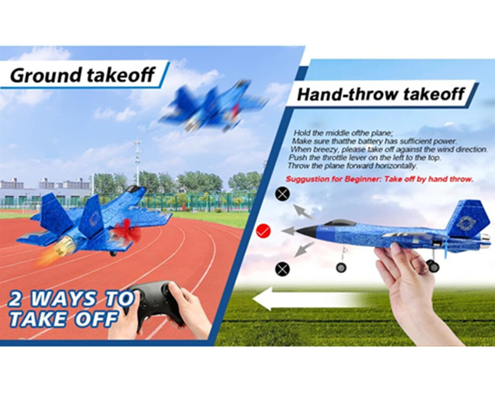 RC Airplane F-35 Remote Control Lightning II Jet Plane for Kids Adults Beginners - Picture 27 of 37
