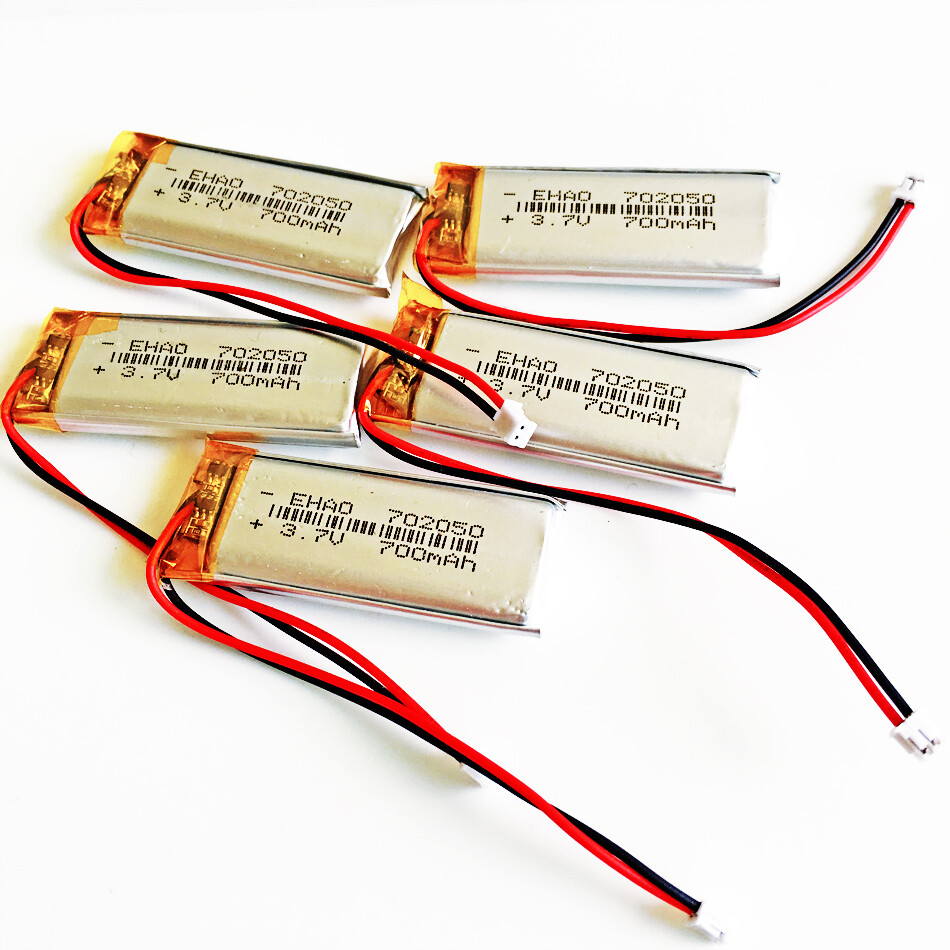 3.7V 700mAh Lipo Battery Rechargeable JST 1.5 2pin Plug For MP3 Headphone 702050 - Picture 14 of 15