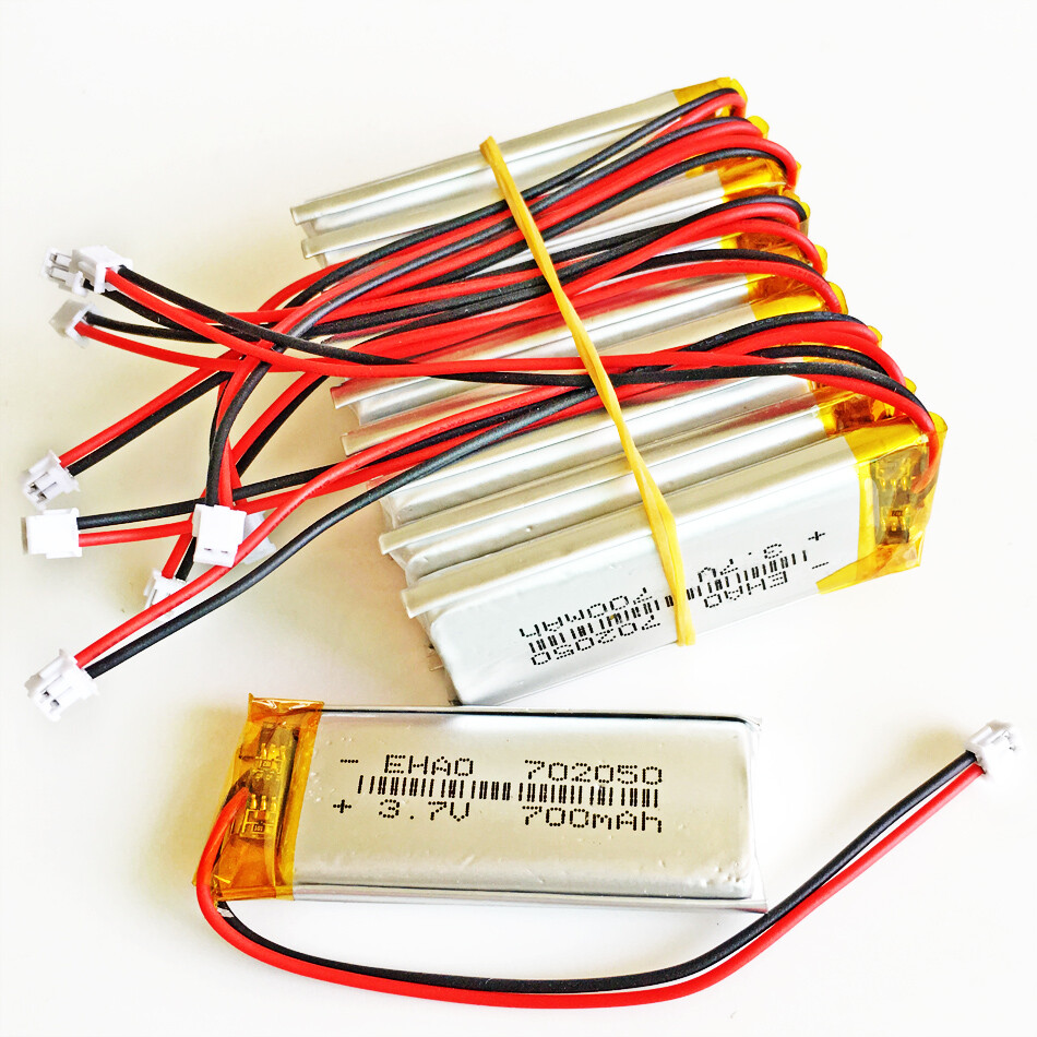 3.7V 700mAh Lipo Battery Rechargeable JST 1.5 2pin Plug For MP3 Headphone 702050 - Picture 15 of 15