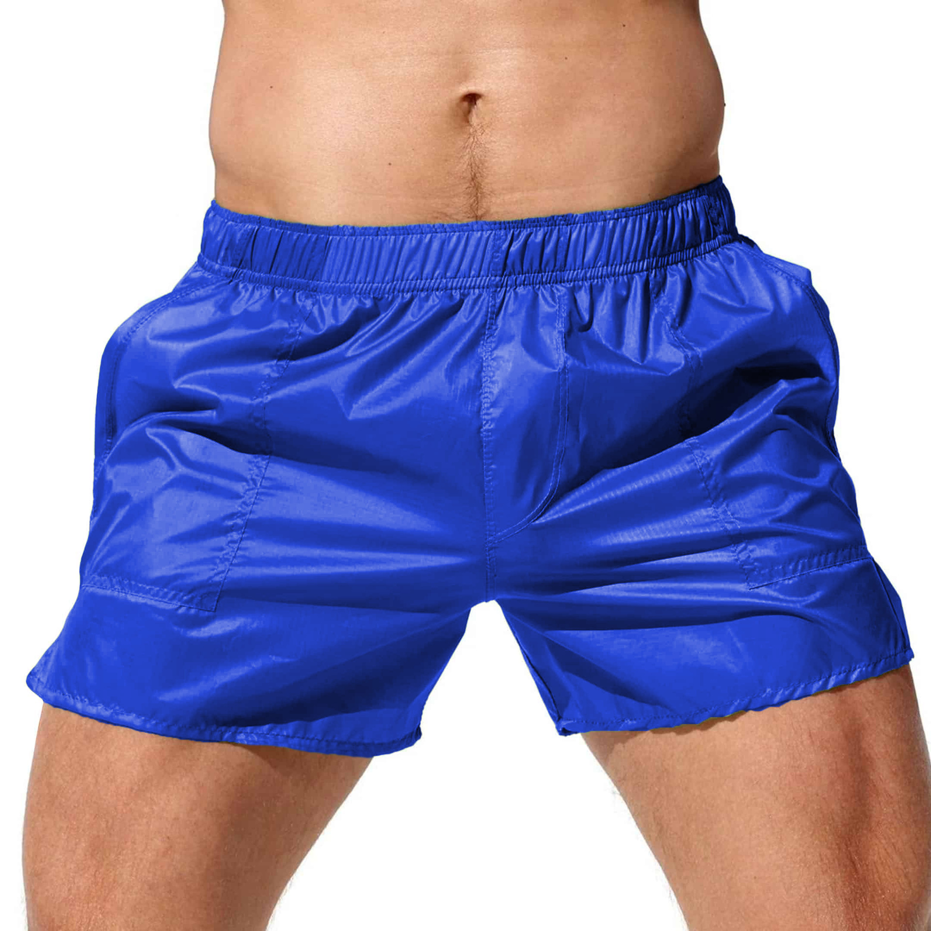 Herren durchsichtig Badeshorts elastisch schnelltrocknend Badehose Boxer Surf Bademode Strand - Bild 22 von 26