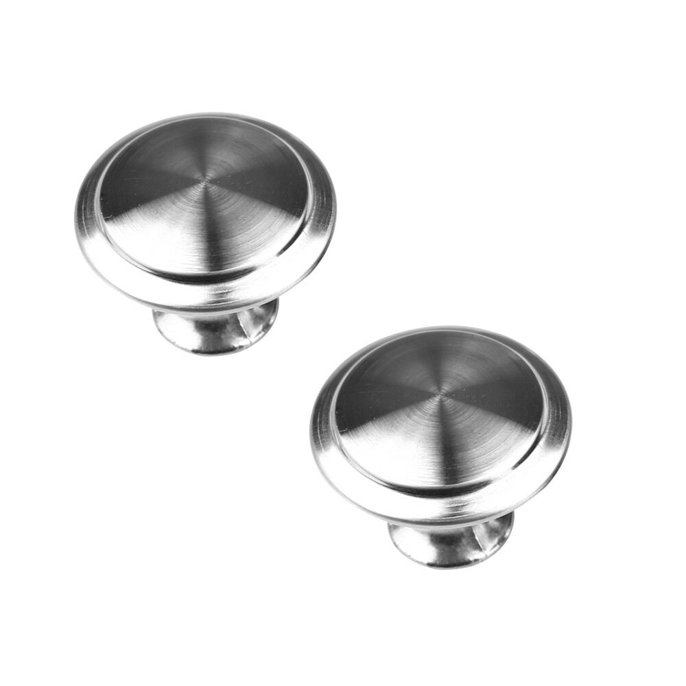 2-40PCS Door Knobs Cabinet Handles Cupboard Drawer Kitchen Stainless Steel DIY