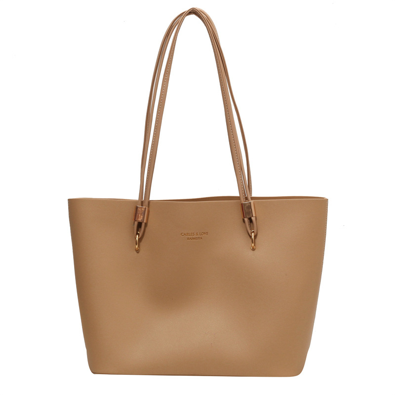 School Handbag Black Large Tote Bag For Women Bag Fit 15.6 Inch Laptop Bag