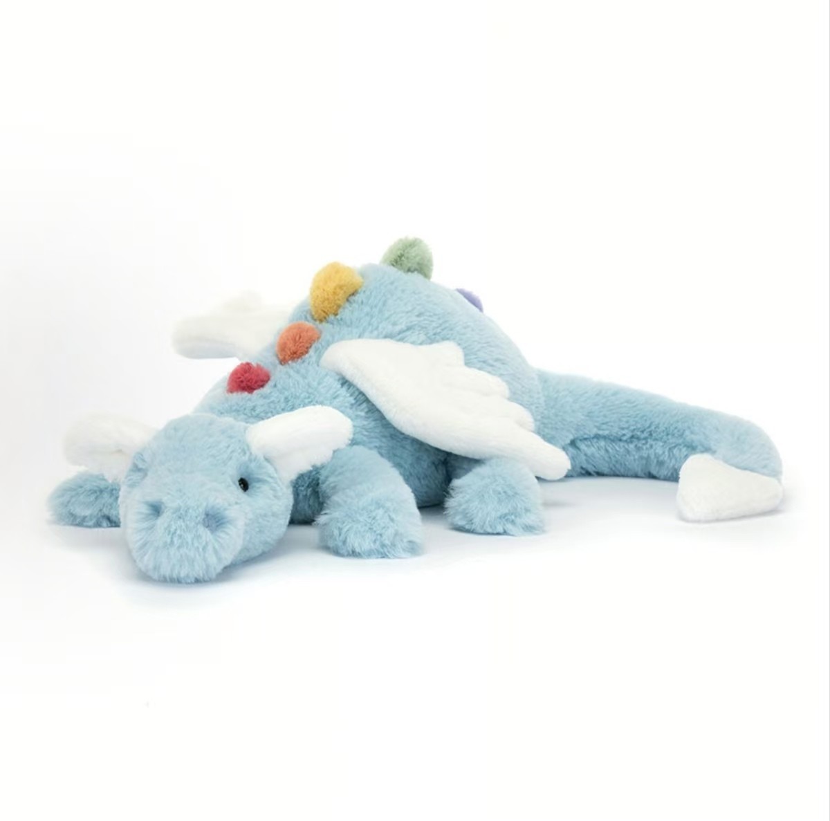 50CM Je*lly Sky Blue Dragon  Plush Toys New With Tags cat Free Dust Bag