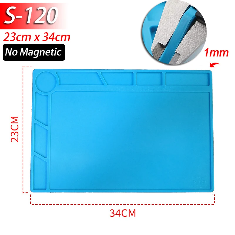 Anti-Static Soldering Station Mat Heatproof 932°F for Electronics Repair - Picture 15 of 16