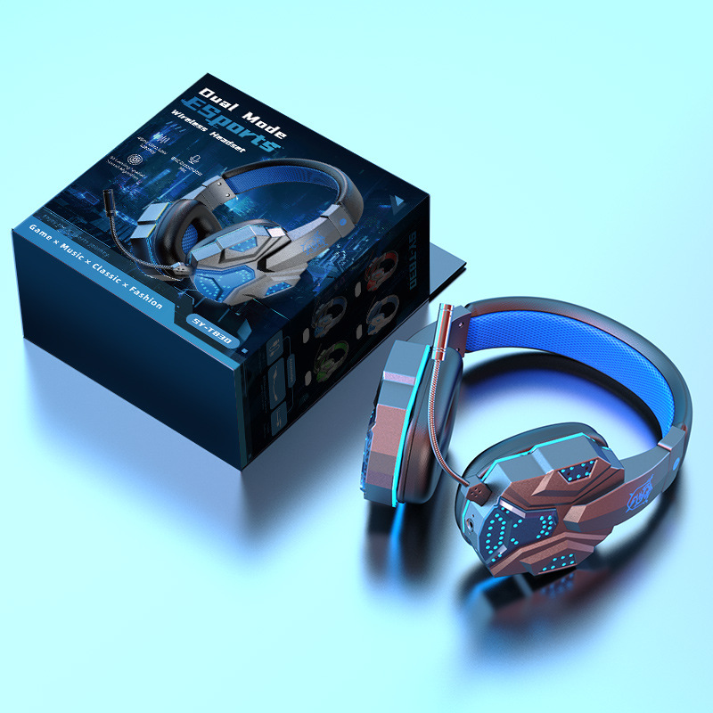 Wireless computer gaming headset, universal Bluetooth gaming headset - Picture 23 of 26