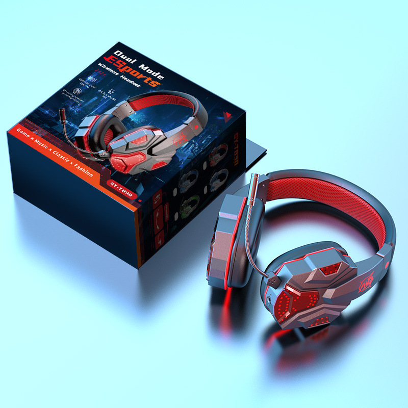 Wireless computer gaming headset, universal Bluetooth gaming headset - Picture 24 of 26