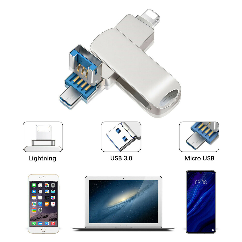 64GB~2TB USB 3.0 Flash Drive Memory Photo Stick Type C For iPhone Android iPad - Picture 26 of 29