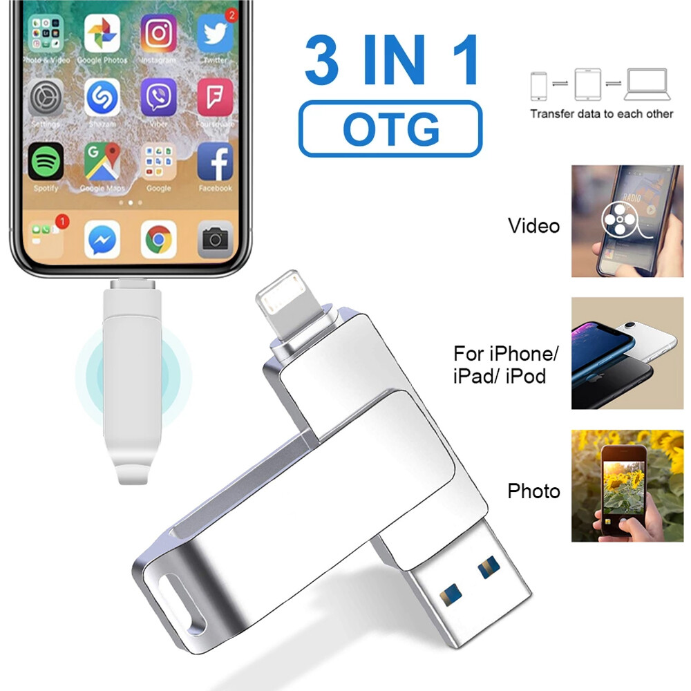 64GB~2TB USB 3.0 Flash Drive Memory Photo Stick Type C For iPhone Android iPad - Picture 28 of 29