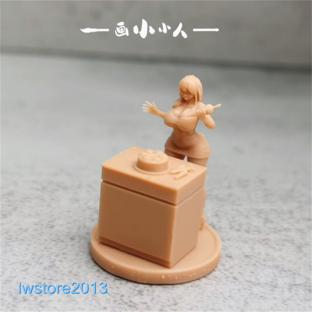 1:64 1:43 1:87 1:72 Sexy Cake Girl Scene Miniatures Figures Fit Cars Vehicles - Imagen 4 de 7
