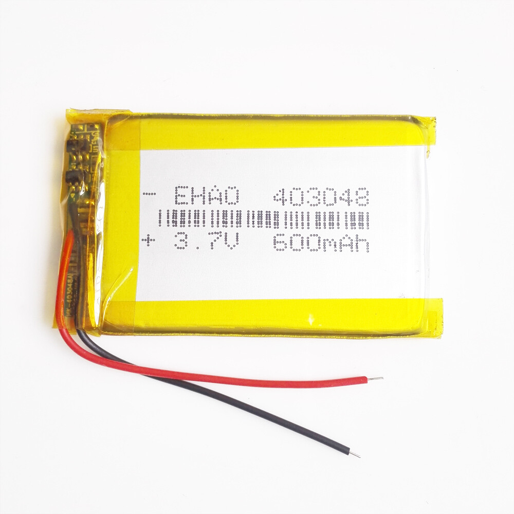 Celdas de batería recargables de polímero lipo de 3,7 V 600 mAh para altavoz Mp3 PSP 403048 - Imagen 7 de 8