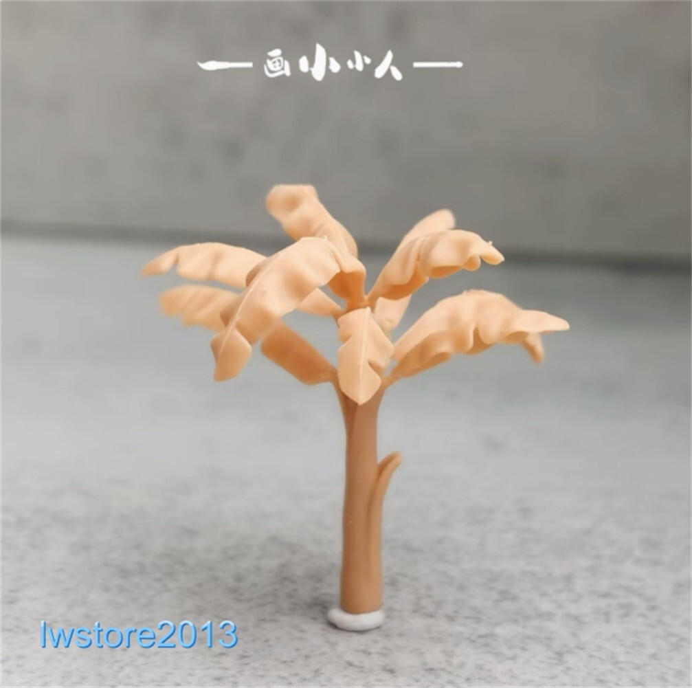 1:64 Plátano Árbol Mono Animal Escena Miniaturas Figuras Ajuste Coches Vehículos Juguetes - Imagen 3 de 6