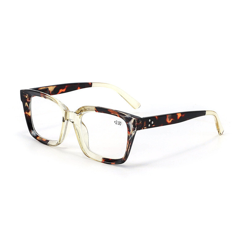 Übergroße Lesebrille eckiges Gestell Presbyopic Brille Lesebrille +1,0 ~ +3,5 - Bild 24 von 27